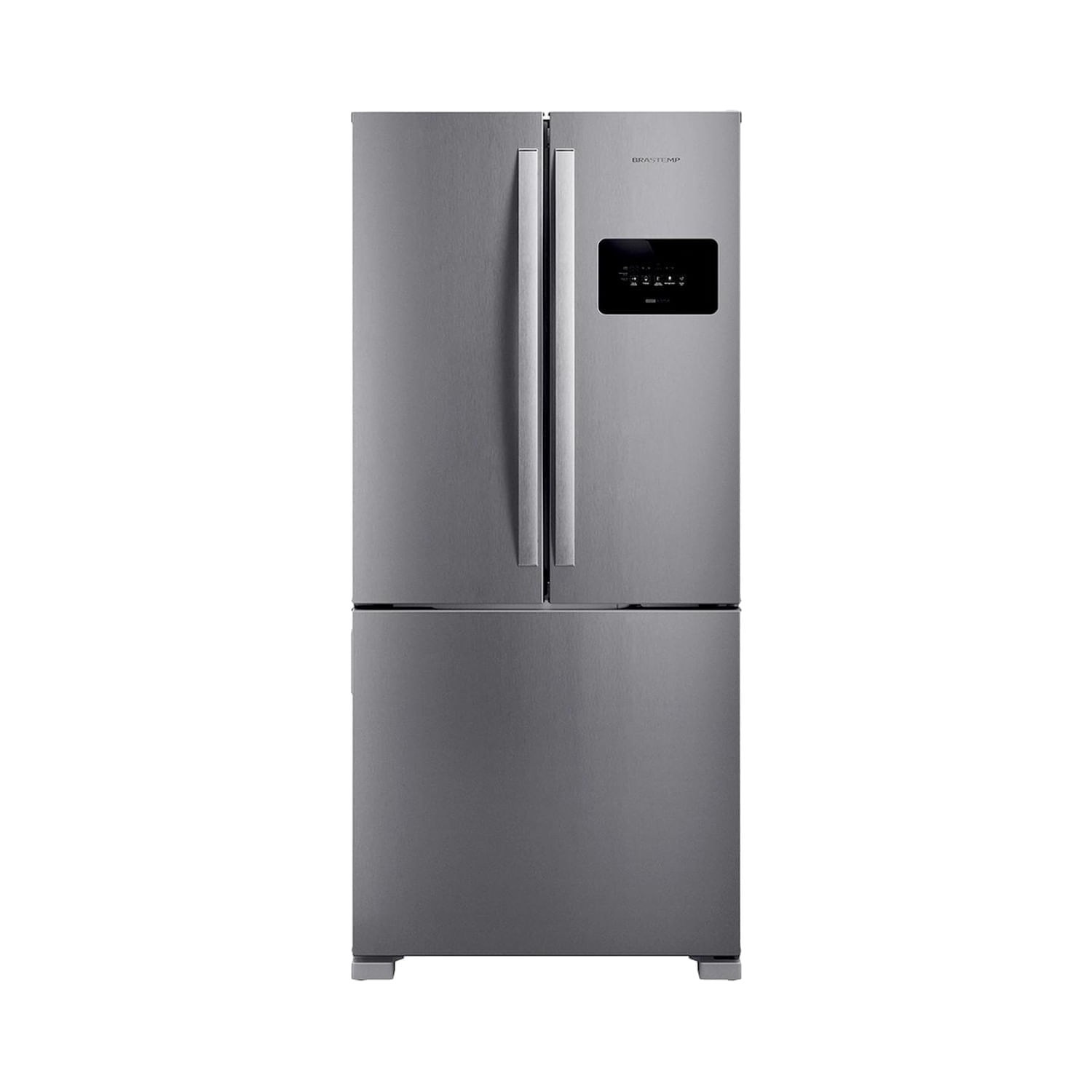 Refrigerador Brastemp French Door Inox — Modelo BRO85MK