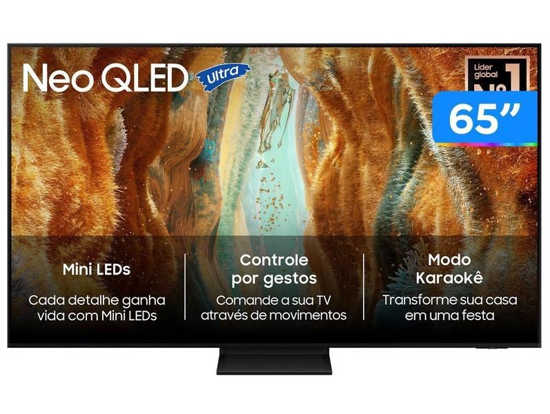 Smart TV Samsung 65" QLED — Modelo KK59499F57