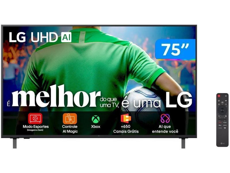 Smart TV LG 75" 4K — Modelo 240253500